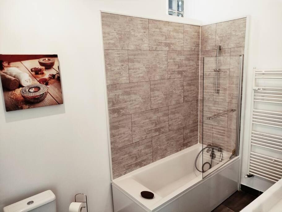 Superbe Maison Renovee Avec Agreable Jardin Sainte-Catherine  エクステリア 写真